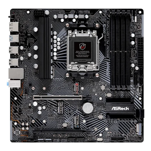 ASRock B650M PG Lightning B650 AM5 micro ATX image 2