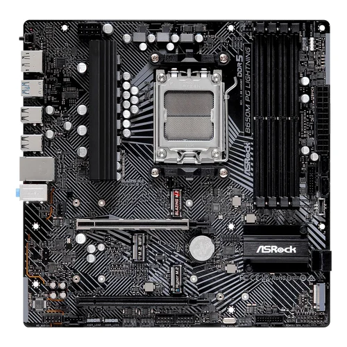 ASRock B650M PG Lightning B650 AM5 micro ATX image 3