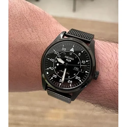 SEIKO SRPH25K1 vyriškas 39 mm laikrodis su dėžute image 3