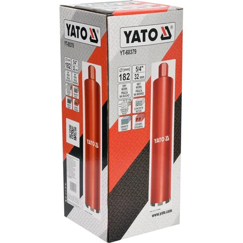 YATO YT-60379 deimantinė karūna 182 mm image 3