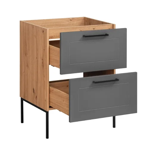 Vonios spintelė Comad MADERA GREY 820 FSC image 3