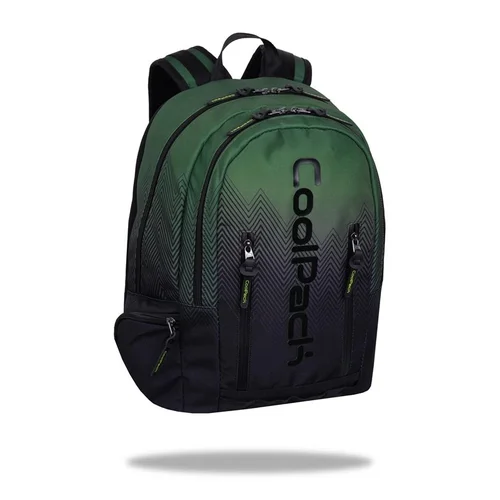 CoolPack Green Tone kuprinė, juoda/žalia, 45 x 38.5 x 50 cm image 1