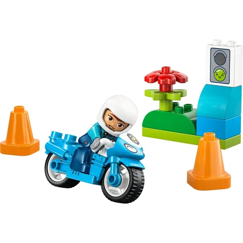 LEGO® DUPLO® policijos motociklas 10471, 11 dalių image 3