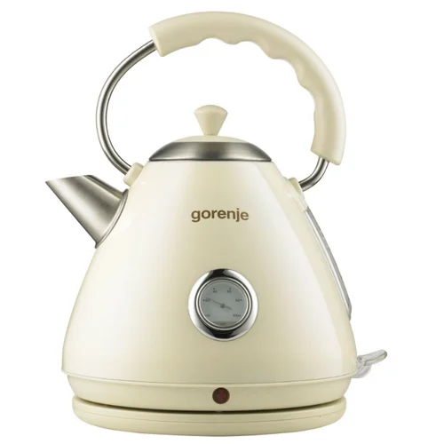 Gorenje K17CLI elektrinis virdulys 1,7 l 2200 W smėlinis image 1