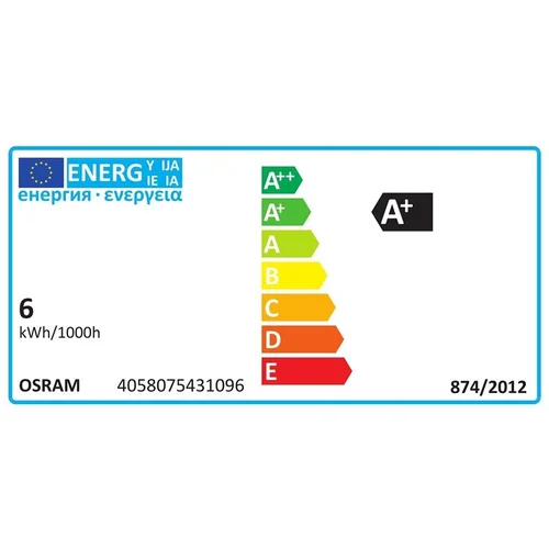 Osram P45 LED 5.5W E14 2700K matinė image 3