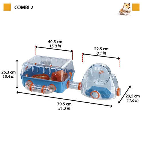 FERPLAST Combi 2 narvas žiurkėnui image 3