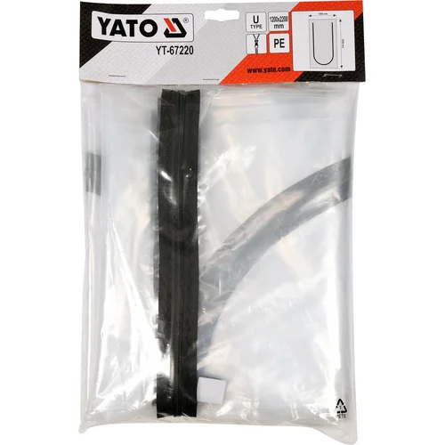 YATO YT-67220 daugkartinis durų angų uždangalas 220 × 120 cm image 2