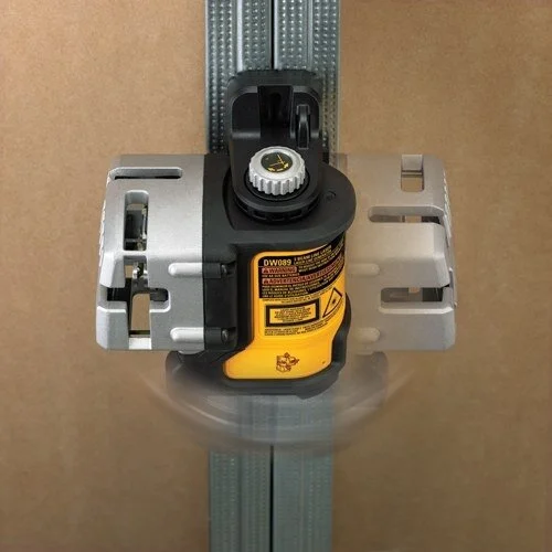 DeWalt DW089K Kryžminis lazerinis nivelyras, 6 V, Raudonas image 3