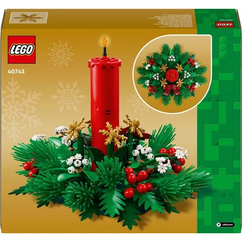 LEGO 40743 Christmas Table Decoration (Nuo 12 m.) image 2