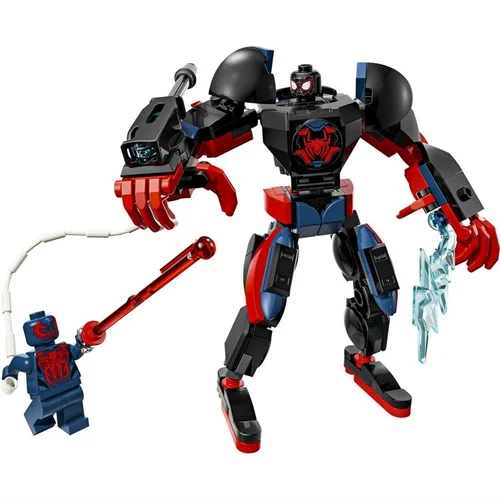LEGO Marvel 76337 Miles Morales Mech vs. Spider-Man 2099, 135 vnt. image 3