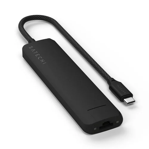 Satechi ST-P7SK 7-in-1 USB-C adapteris, juodas image 2