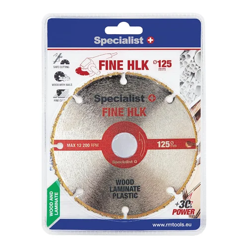 Specialist+ FINE HLK pjovimo diskas 125 mm image 1