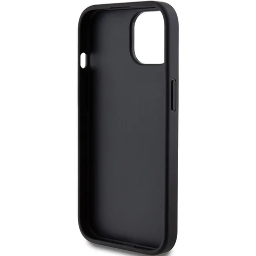 Guess Big 4G dėklas iPhone 15, juodas image 2