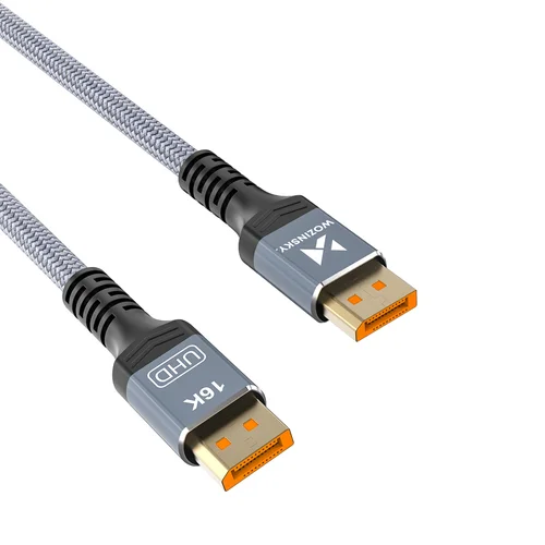 Wozinsky WPS-16AYL3S DisplayPort 2.1 kabelis 3 m juodas image 1