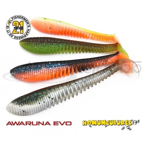 Pontoon21 Awaruna EVO 7.0 silikoninis masalas, 2 vnt. image 1
