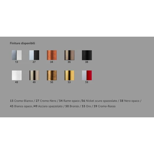 Palazzani MIS Color virštinkinis maišytuvas voniai ir dušui, snapas 18 cm image 3