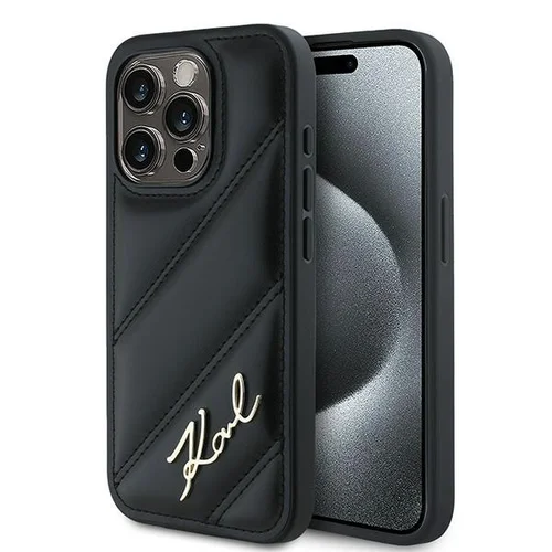 Karl Lagerfeld Script dėklas iPhone 13 Pro / 13, juodas image 1
