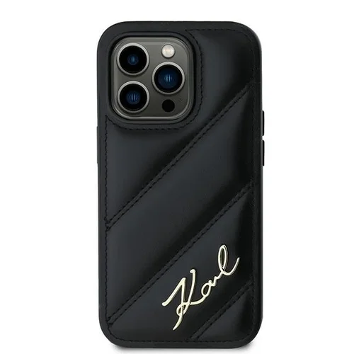 Karl Lagerfeld Script dėklas iPhone 13 Pro / 13, juodas image 3