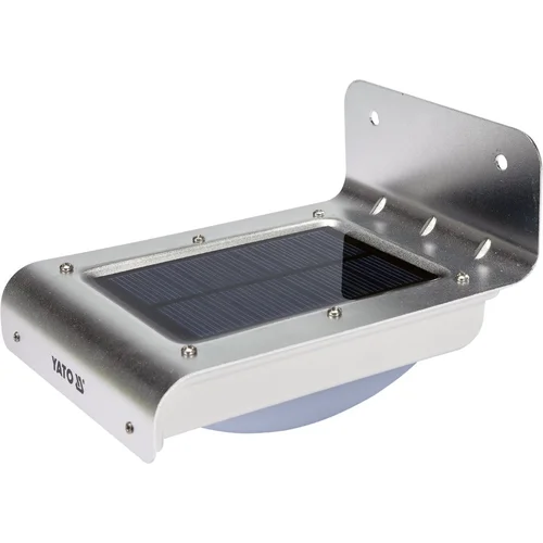 Yato 16 SMD LED sieninis šviestuvas su saulės baterija ir judesio davikliu image 1