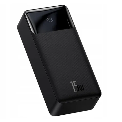 Baseus PPBD050201 nešiojamas įkroviklis 3000 mAh 15 W juoda image 1