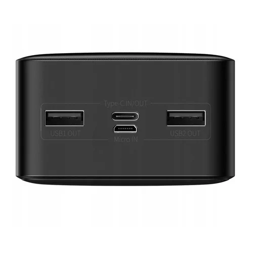 Baseus PPBD050201 nešiojamas įkroviklis 3000 mAh 15 W juoda image 3