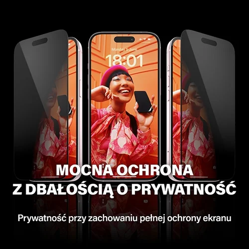 PanzerGlass Ultra-Wide Fit privatumo stiklas iPhone 15 Pro image 3