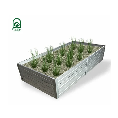 KLASIKA GARDEN Pakelta lysvė cinkuota 150x75x30 cm image 3