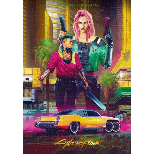 Good Loot Gaming Cyberpunk 2077: Kitsch Stilius, 1000 dalių image 3