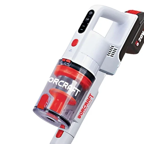 WORCRAFT Akumuliatorinis dulkių siurblys-šluota 20V LI-ION image 3