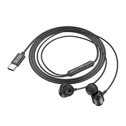 HOCO M122 laidinės USB-C ausinės, juodos image 3