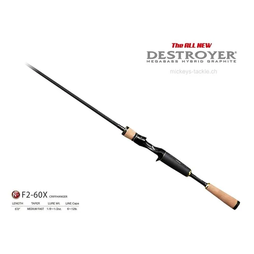 Megabass DESTROYER F2-60X 1,82 m image 2