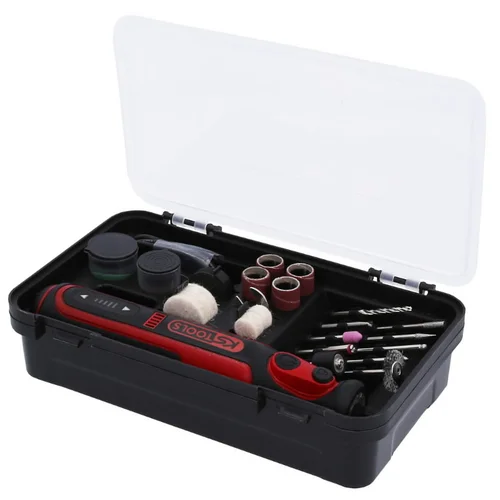 KS Tools eMonster įkraunamas rotacinis šlifuoklis 50 vnt image 1