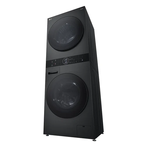 LG WT1210BBF skalbyklė-džiovyklė 12/10 kg Juoda image 3