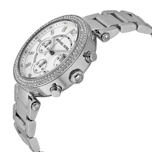 Michael Kors MK5491 Parker moteriškas laikrodis, rožinio aukso image 3