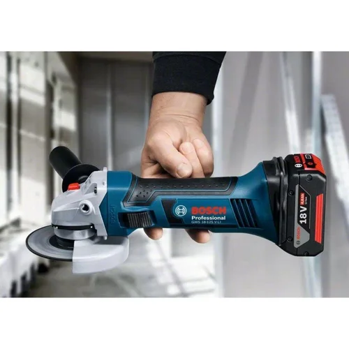 Bosch GWS 18-125 V-LI LB Solo kampinis šlifuoklis image 2