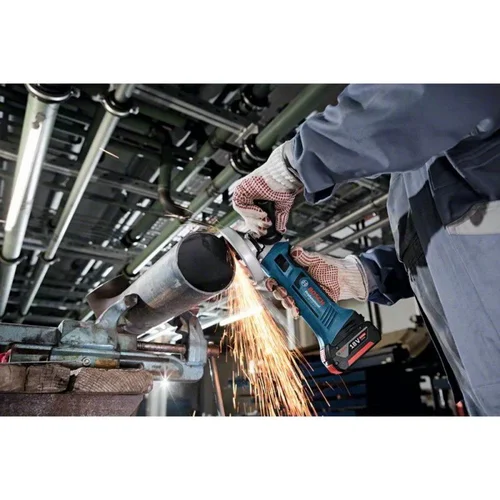 Bosch GWS 18-125 V-LI LB Solo kampinis šlifuoklis image 3