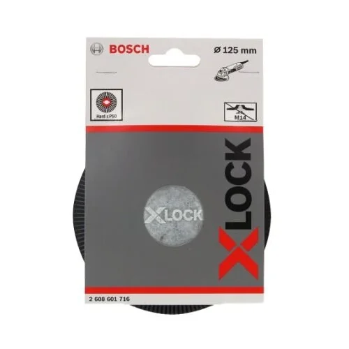 Bosch X-LOCK kietas diskinis pagrindas 125 mm 2608601716 image 2