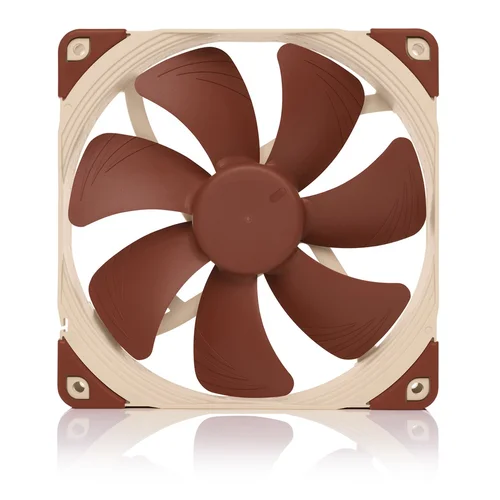 Noctua NF-A14 140 mm korpuso ventiliatorius, bežinis/rudas image 2