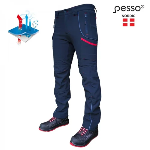 PESSO Nebraska softshell kelnės mėlynos 60 image 1