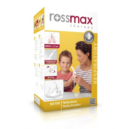 ROSSMAX NE100 kompresorinis inhaliatorius (MMAD 2,6 μm) image 2