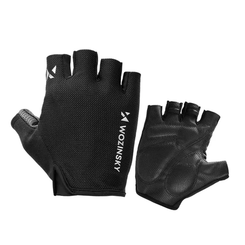 Wozinsky WRR-01XL dviračių pirštinės XL, juodos image 2