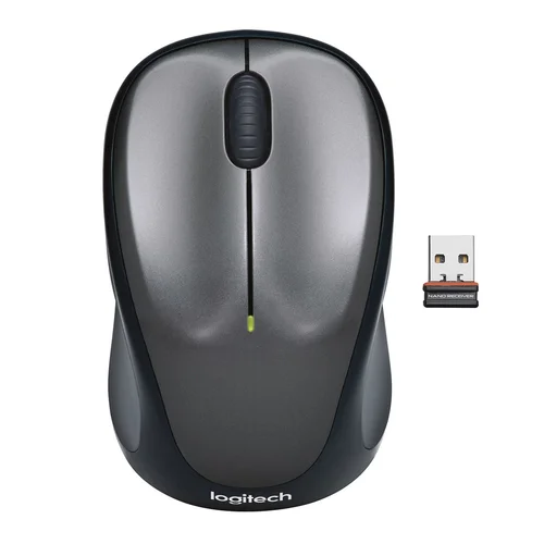 Logitech M235 belaidė pelė, pilka image 2