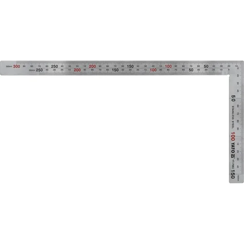 YATO YT-7083 nerūdijančio plieno kampainis 150 × 300 mm image 2