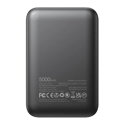 Joyroom JR-PBF13 5000 mAh juodas išorinis akumuliatorius image 3