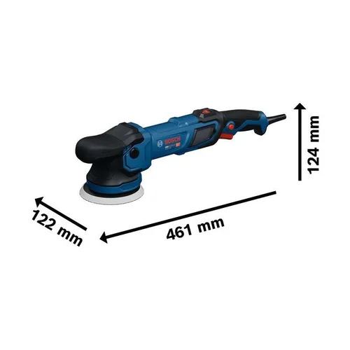 Bosch GPX9-125S, 130 mm padas, Soft Bag image 3