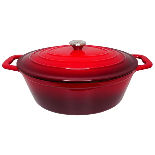 Zyle ZY036RKI ovalus ketaus puodas 7,7 l image 1