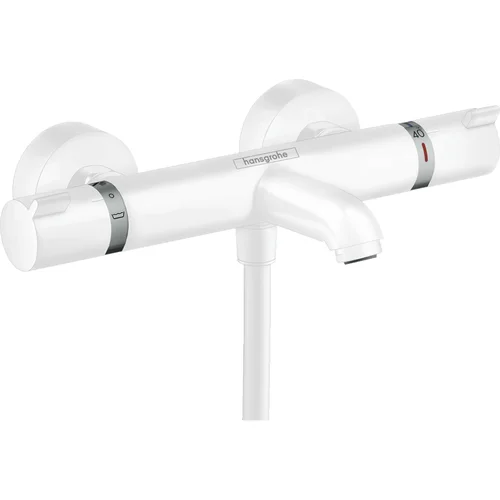 Hansgrohe Ecostat Comfort virštinkinis termostatinis vonios maišytuvas, Balta matinė image 3