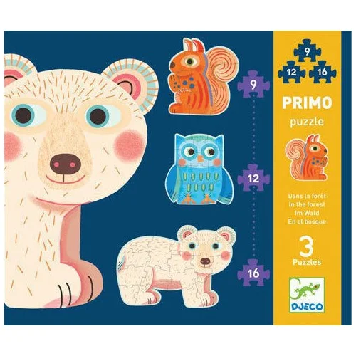 DJECO „Miške“ progresyvi dėlionė, 37 dalys image 2