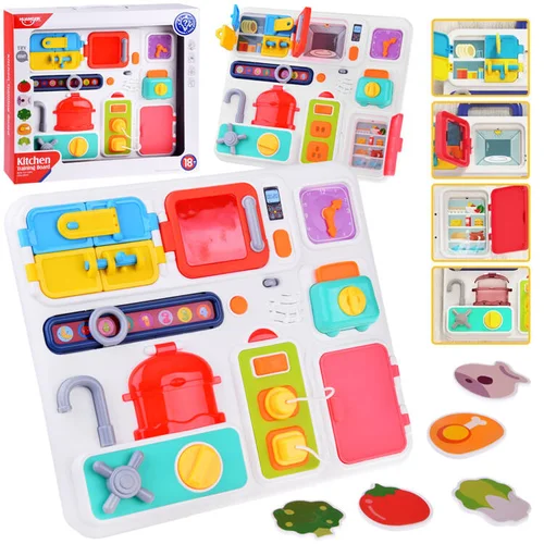 Montessori ZA4658 manipuliacinė virtuvės lenta image 1