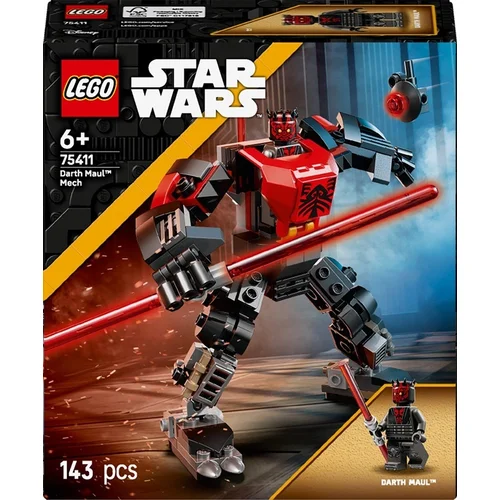 LEGO Star Wars Darth Maul Mech 75411, 143 dalių image 1